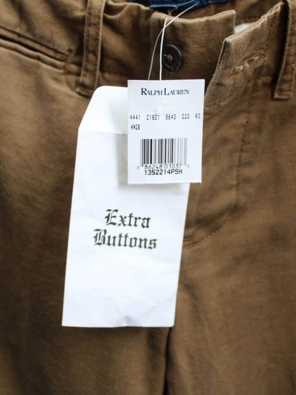 Ralph Lauren Women Blue Label Low-Rise Straight Leg Brown Trouser Pants sz 2 NWT - Picture 6 of 9